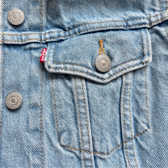 Levi's Light Blue Jean Jacket - Picture 3 of 4